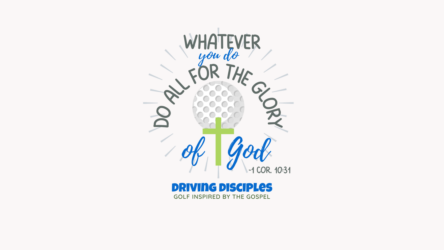 Adult Driving Disciples Shirt (White)